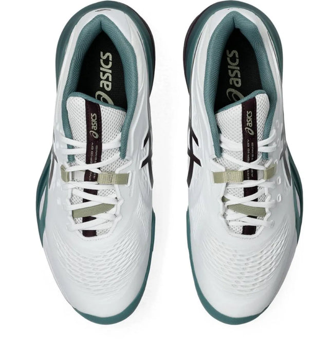 Buty tenisowe Asics Gel-Resolution X biało-zielone