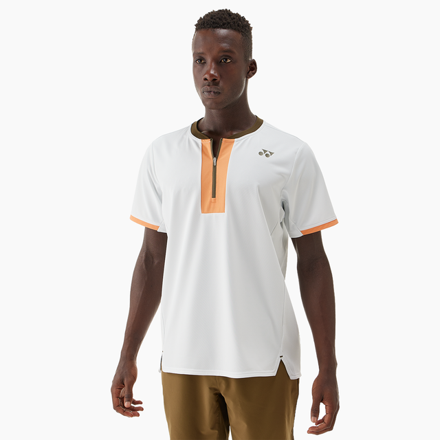 Koszulka tenisowa Yonex US Crew Neck biała