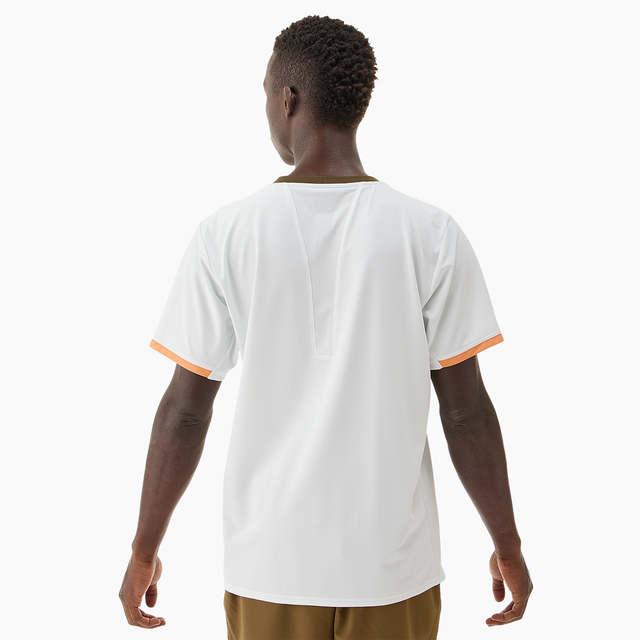 Koszulka tenisowa Yonex US Crew Neck biała