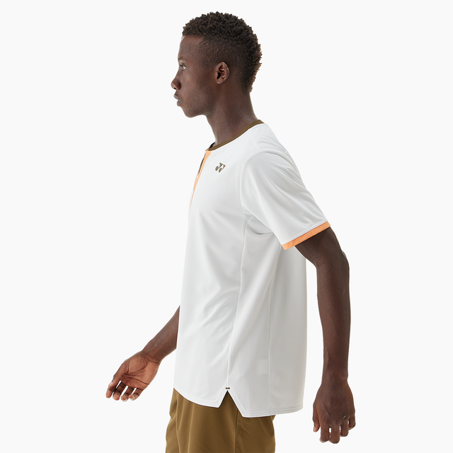 Koszulka tenisowa Yonex US Crew Neck biała