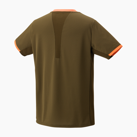 Koszulka tenisowa Yonex US Crew Neck oliwkowa