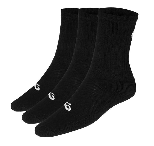 Skarpety tenisowe Asics Crew Socks 3PPK czarne