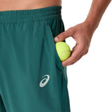 Spodnie tenisowe Asics Match Pant turkusowe