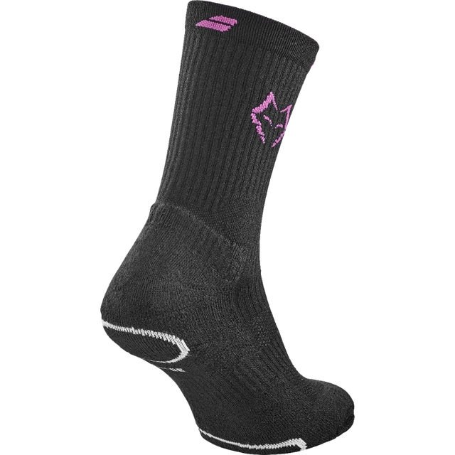Skarpety tenisowe Babolat Mid-Calf Socks Lebron czarne