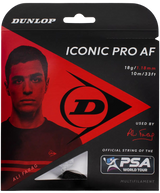 Naciąg do squasha Dunlop Iconic Pro AF czarny