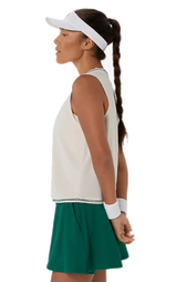 Top tenisowy Asics Game Sleeveless Top beżowy