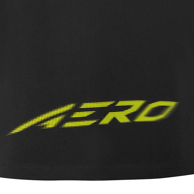 Koszulka tenisowa Babolat Aero Cotton Tee czarna