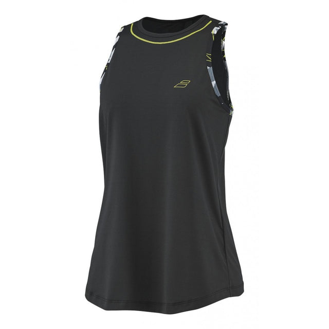 Top tenisowy Babolat Aero Tank czarny