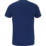 Koszulka tenisowa Babolat Cotton Tee J. Lebron niebieska