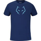 Koszulka tenisowa Babolat Cotton Tee J. Lebron niebieska