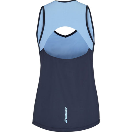 Top tenisowy damski Babolat Drive Tank Top granatowy