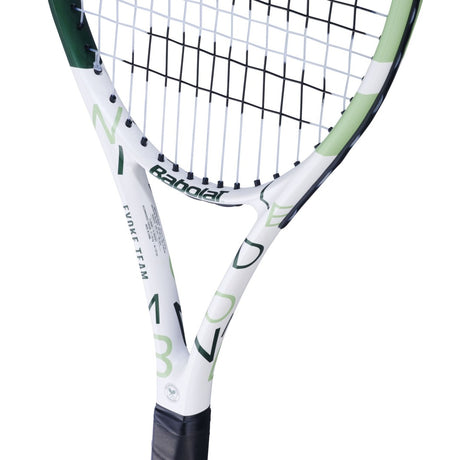 Rakieta tenisowa Babolat Evoke Team Wimbledon - naciągnięta