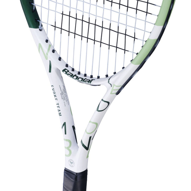 Rakieta tenisowa Babolat Evoke Team Wimbledon - naciągnięta