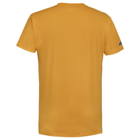 Koszulka tenisowa Babolat Exercise Big Flag Tee Men pomarańczowa