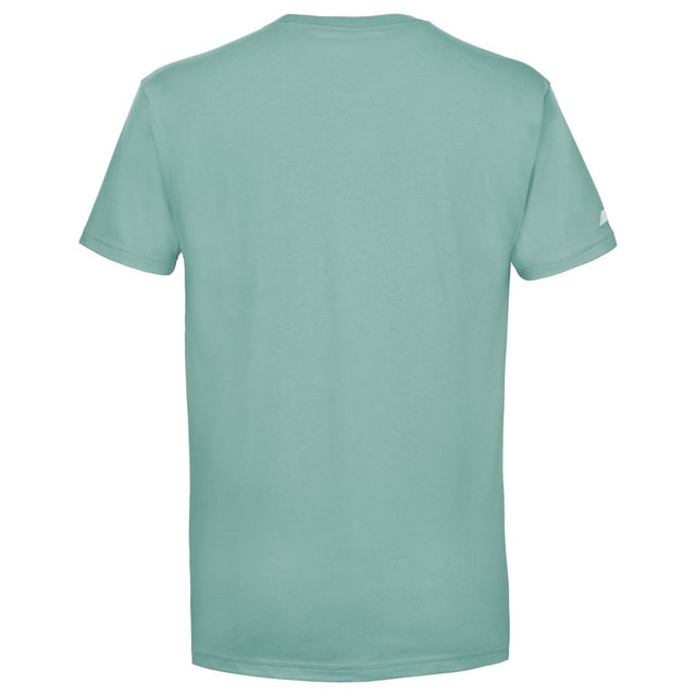 Koszulka chłopięca Babolat Exercise Cotton Tee Boy morska