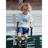 Koszulka chłopięca Babolat Exercise Cotton Tee Boy biała