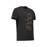 Koszulka tenisowa Babolat Exercise Graphic Tee Men czarna