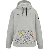 Babolat Exercise Hood Sweat Club 16 Junior Tennis Hoodie Gray
