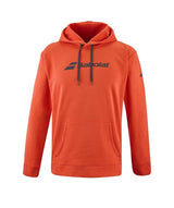 Bluza tenisowa juniorska Babolat Exercise Hood Sweat czerwona