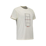 Koszulka tenisowa Babolat Exercise Message Tee Men beżowa