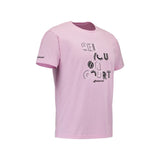 Koszulka tenisowa Babolat Exercise Message Tee Men różowa