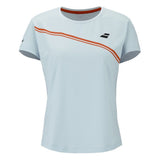 Koszulka tenisowa damska Babolat Play Cap Sleeve niebieska
