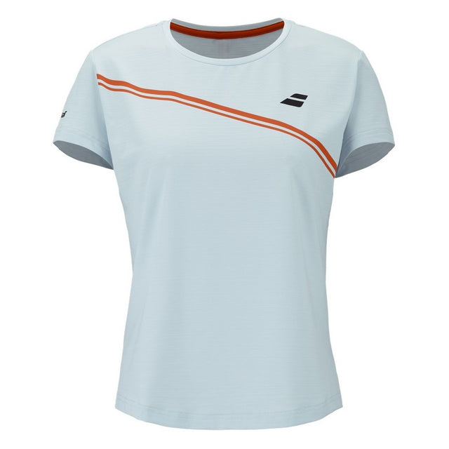 Koszulka tenisowa damska Babolat Play Cap Sleeve niebieska