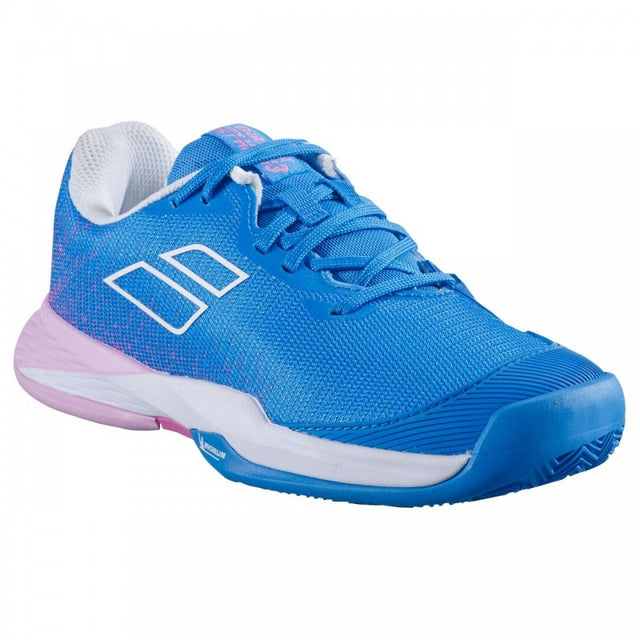 Buty tenisowe juniorskie Babolat Jet Mach 3 Clay french blue