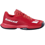Buty tenisowe juniorskie Babolat Jet Mach 3 Clay czerwone