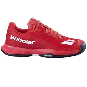 Buty tenisowe juniorskie Babolat Jet Mach 3 Clay czerwone