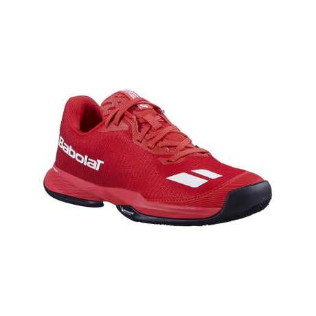 Buty tenisowe juniorskie Babolat Jet Mach 3 Clay czerwone