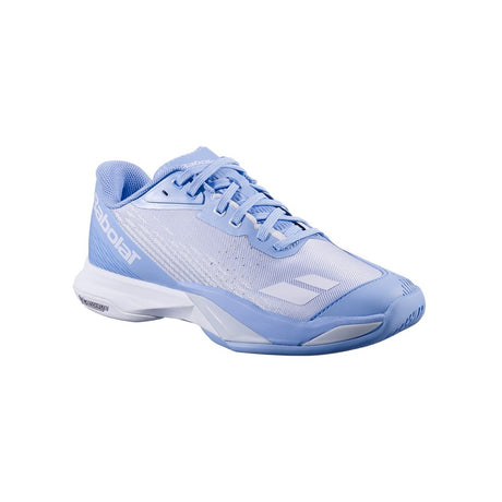 Buty tenisowe damskie Babolat Jet Mach 4 AC lawendowe