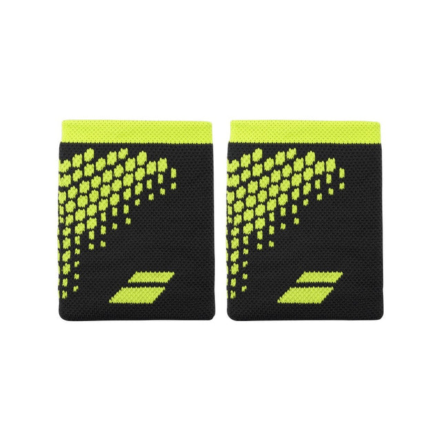 Frotki tenisowe Babolat Logo Jumbo Aero czarno-żółte