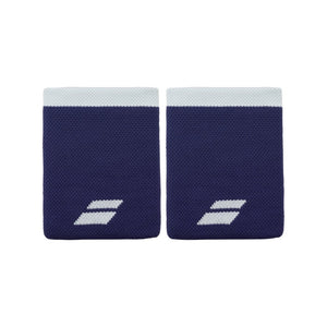 Frotki tenisowe Babolat Logo Jumbo Wristband granatowe
