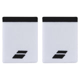 Frotki tenisowe Babolat Logo Jumbo 10 cm biało-czarne