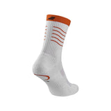 Skarpety do padla Babolat Mid-Calf Lebron biało-pomarańczowe