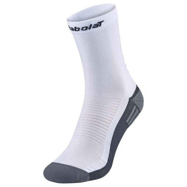 Skarpety tenisowe/do padla Babolat Mid-Calf biało-czarne