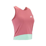 Top tenisowy Babolat Padel Perf Tank koralowa