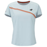 Babolat Play Cap Sleeve Top Girl junior tennis t-shirt grey