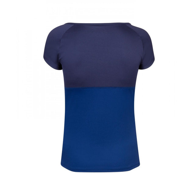 Koszulka juniorska Babolat Play Cap Sleeve Top Girl granatowa