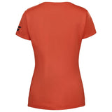 Babolat Play Cap Sleeve Top Girl Junior Tennis T-Shirt Red