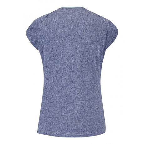 Koszulka juniorska Babolat Play Cap Sleeve Top Girl biało-szara