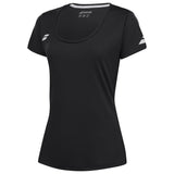 Koszulka tenisowa damska Babolat Play Cap Sleeve czarna
