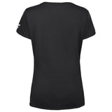 Koszulka tenisowa damska Babolat Play Cap Sleeve czarna