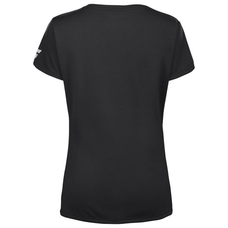 Koszulka tenisowa damska Babolat Play Cap Sleeve czarna