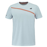 Koszulka tenisowa Babolat Play Crew Neck Tee Men niebieska