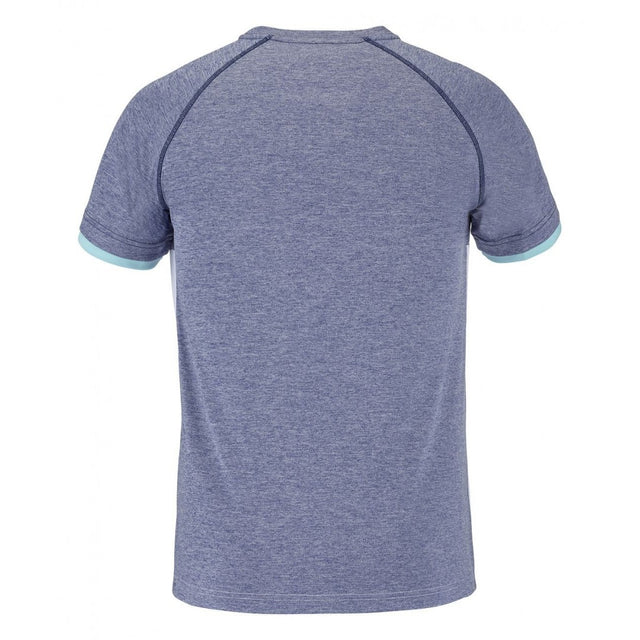 Koszulka tenisowa juniorska Babolat Play Crew Neck Tee Boy biało-szara