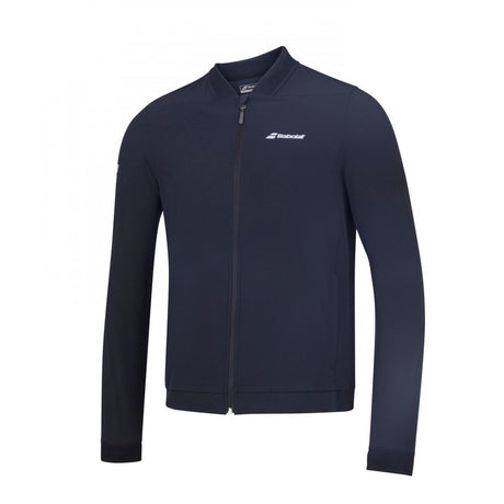 Bluza tenisowa juniorska Babolat Play Jacket czarna