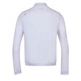 Bluza tenisowa juniorska Babolat Play Jacket biała