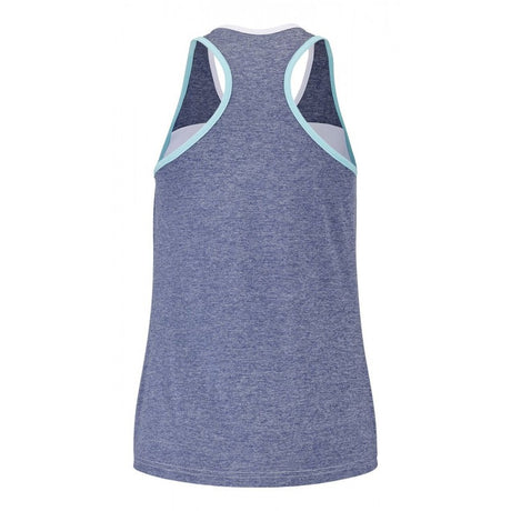 Top juniorski Babolat Play Tank Top Girl biało-niebieski